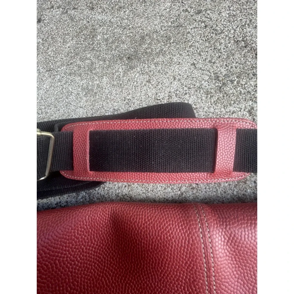 Vintage Wilson NFL Pigskin Leather Messenger Bag NWOT Rare Football Logo